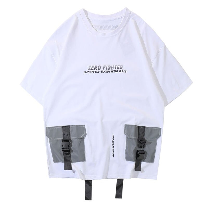 Zero Fighter Unisex Men Women Streetwear Graphic T-Shirt